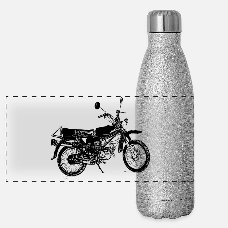 Two-stroke in the blood Panoramic Glitter Thermal Bottle 500 ml