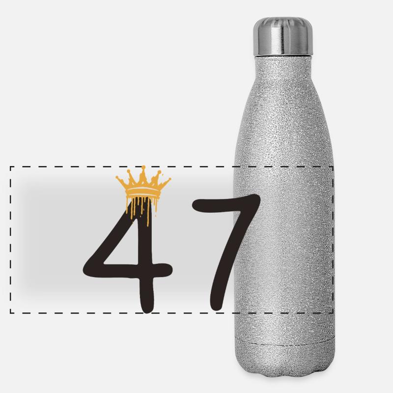 47 Gourde isotherme panoramique pailletée 500 ml