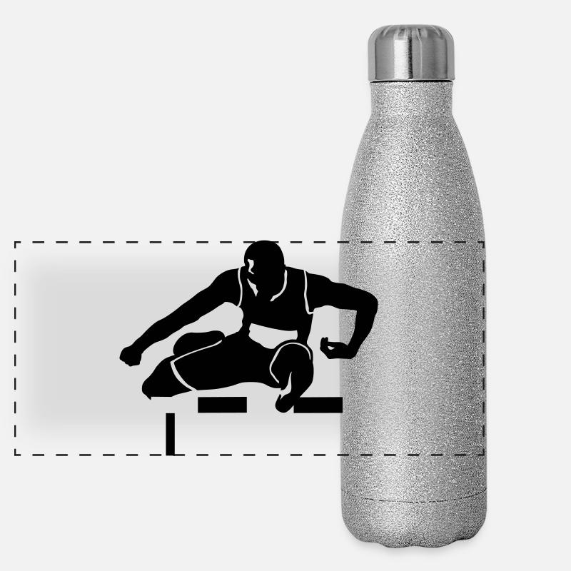 Panorama Glitzer Isolierflasche 500 ml
