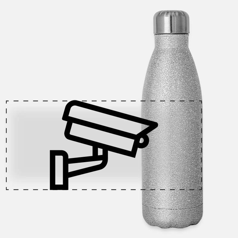 Camera Panoramic Glitter Thermal Bottle 500 ml