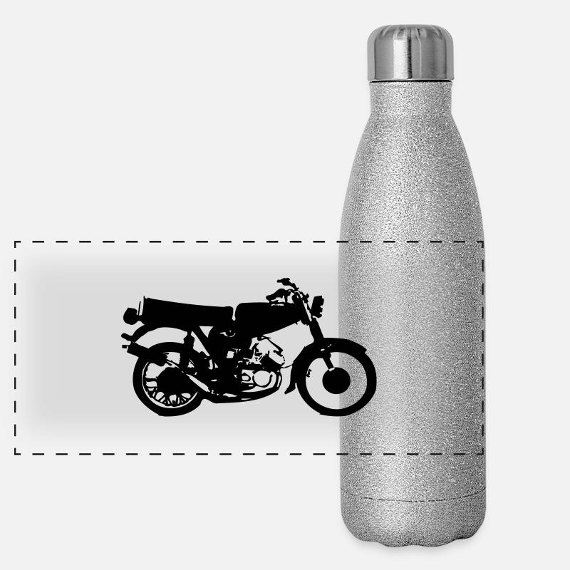 Simson moped Panoramic Glitter Thermal Bottle 500 ml