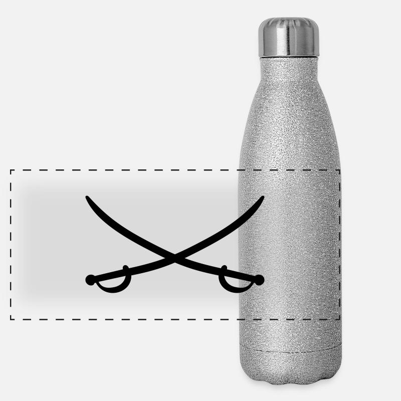 säbel - sabre Panorama Glitzer Isolierflasche 500 ml