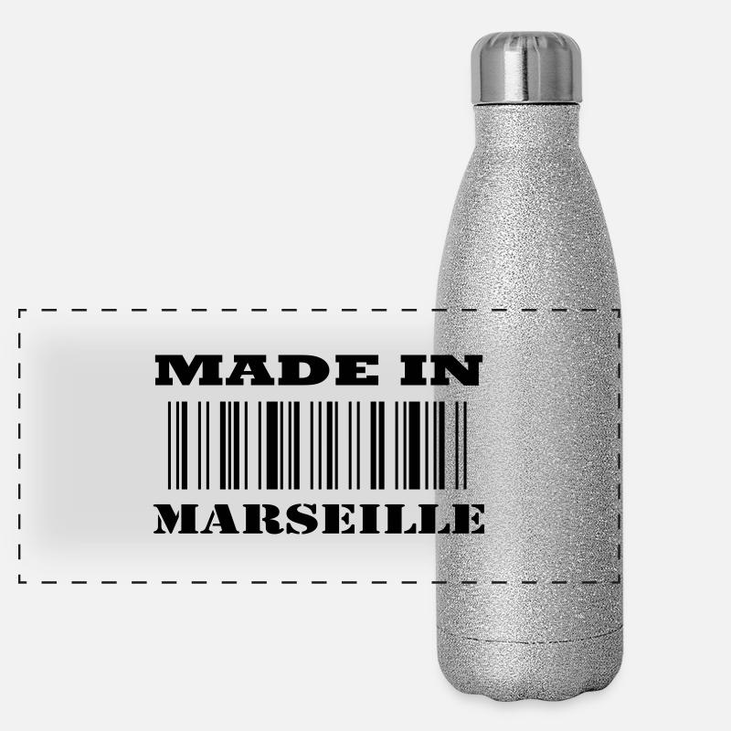 Made in MARSEILLE Gourde isotherme panoramique pailletée 500 ml