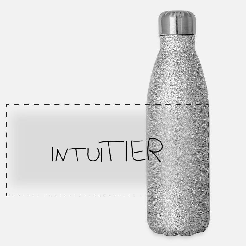 IntuiTIER Panorama Glitzer Isolierflasche 500 ml