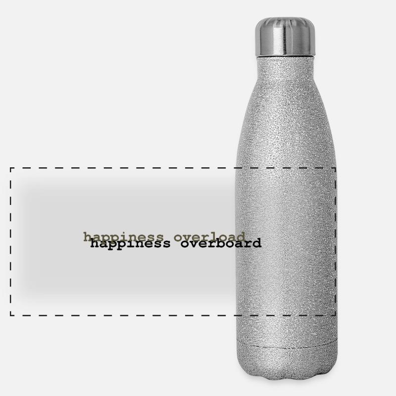 Parler de sentiments 4 Gourde isotherme panoramique pailletée 500 ml