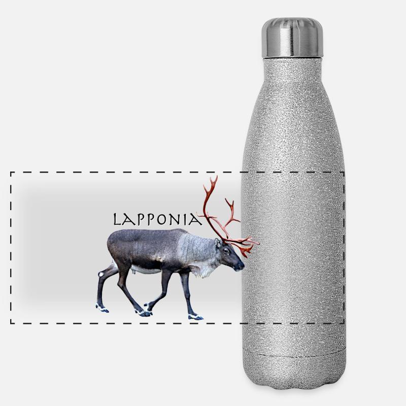Lapponia Gourde isotherme panoramique pailletée 500 ml