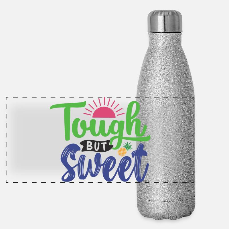 Dur et doux Gourde isotherme panoramique pailletée 500 ml