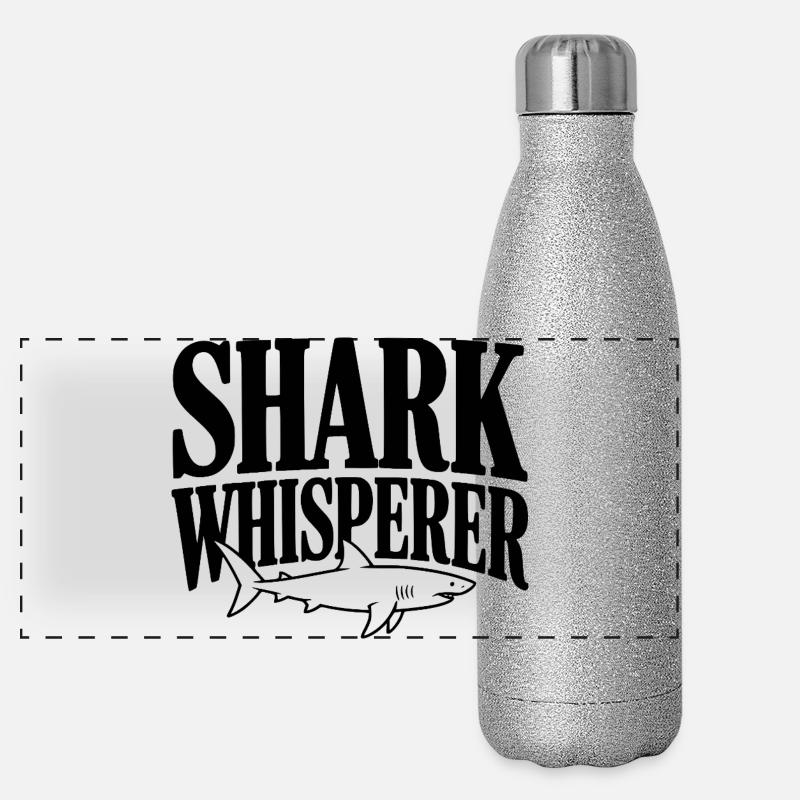 Le Murmureur de Requins Gourde isotherme panoramique pailletée 500 ml