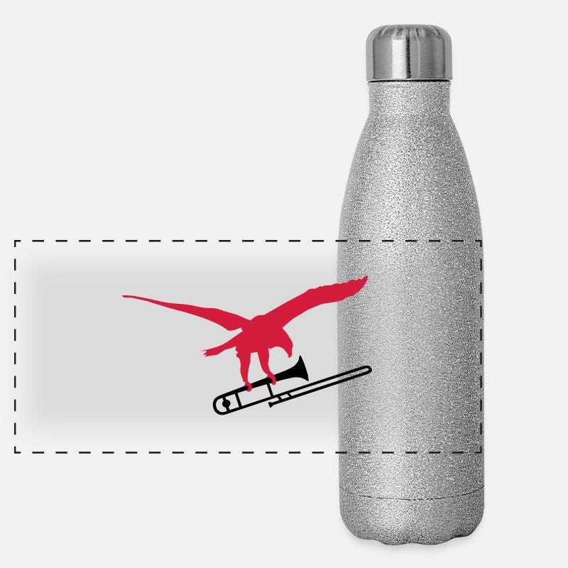 eagle trombone Panoramic Glitter Thermal Bottle 500 ml