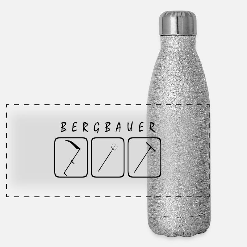 Bauer Panorama Glitzer Isolierflasche 500 ml