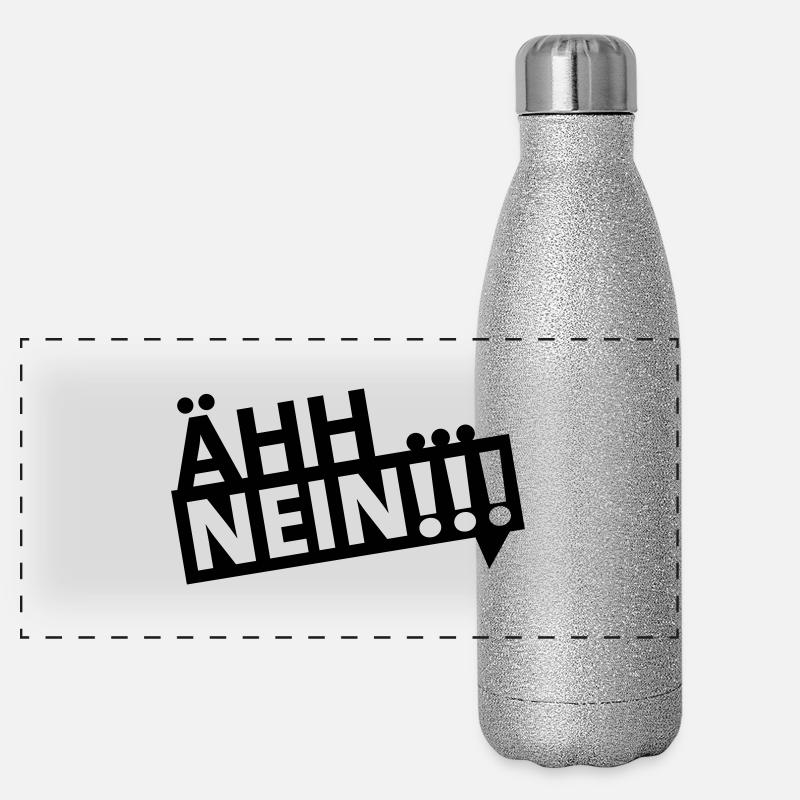 ähh … nein!!! (dh) Panorama Glitzer Isolierflasche 500 ml