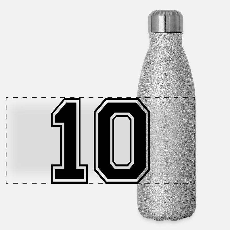 Numéro 10 Gourde isotherme panoramique pailletée 500 ml