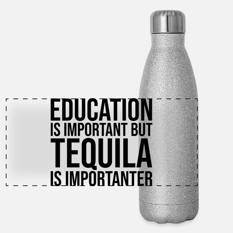 Téquila Gourde isotherme panoramique pailletée 500 ml