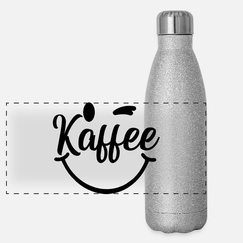 Kaffee_smile Gourde isotherme panoramique pailletée 500 ml