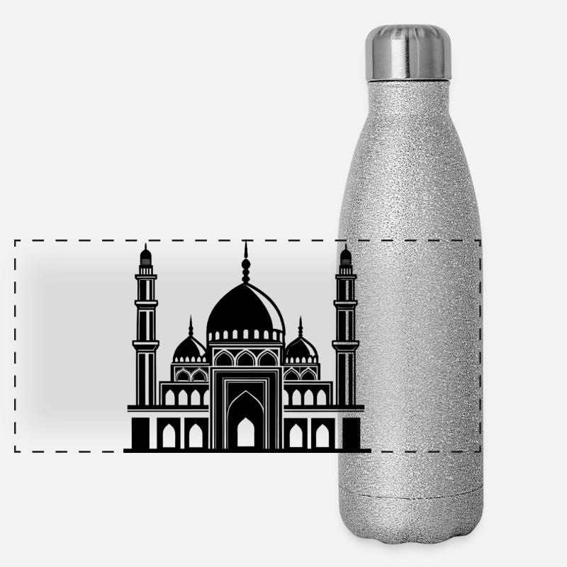 Mosquée Gourde isotherme panoramique pailletée 500 ml