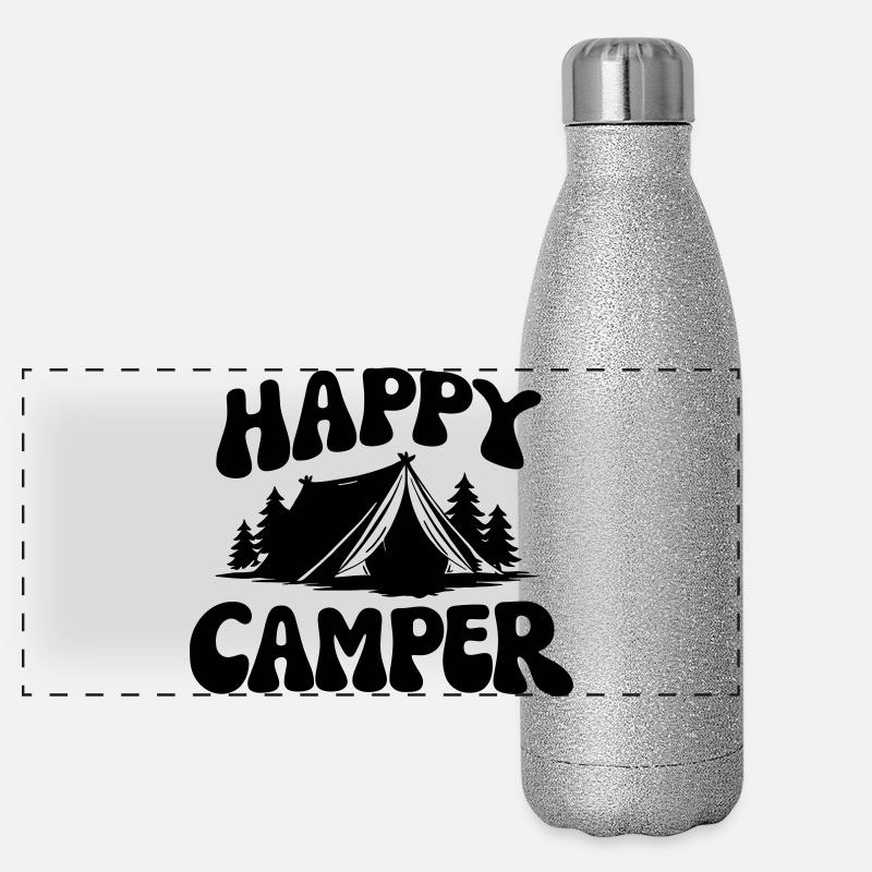 Campeur Gourde isotherme panoramique pailletée 500 ml