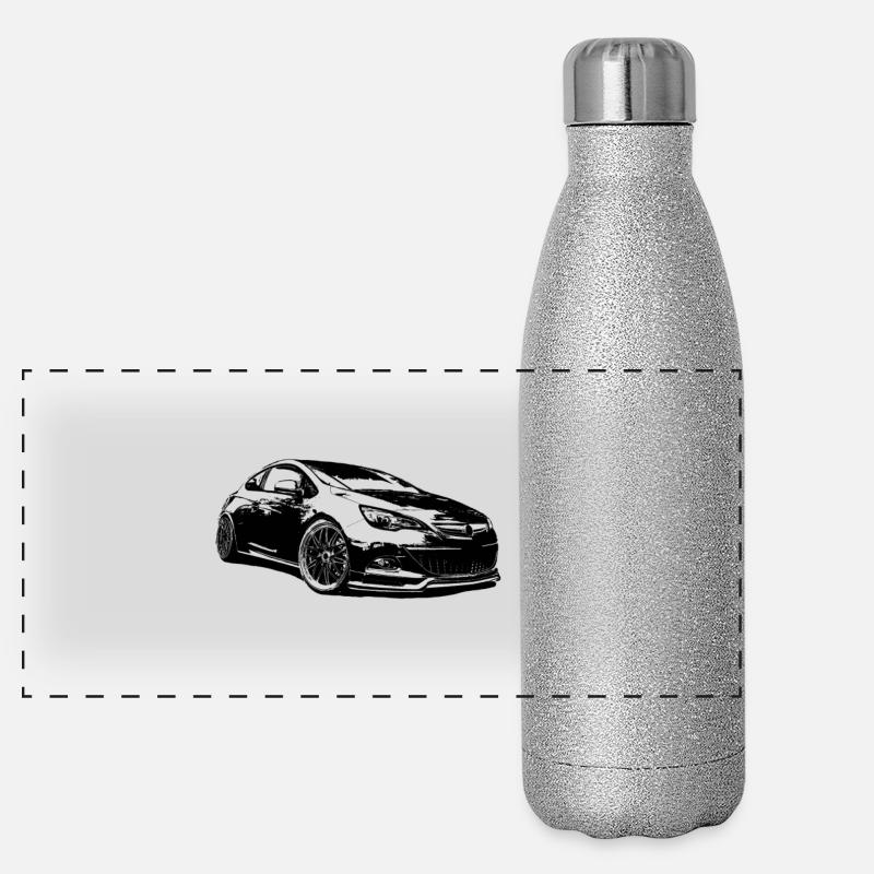 Astra Panorama Glitzer Isolierflasche 500 ml