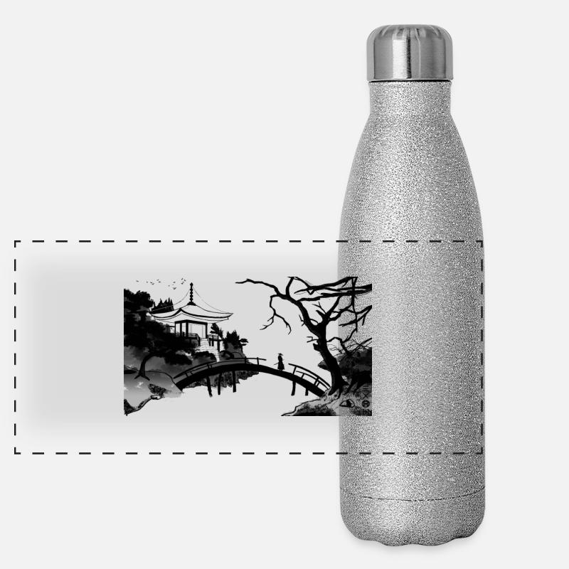 The River Exon Panoramic Glitter Thermal Bottle 500 ml