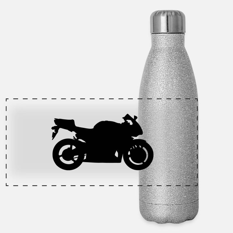 Superbike 2013 Panorama Glitzer Isolierflasche 500 ml
