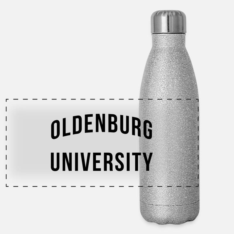 Oldenburg University Panorama Glitzer Isolierflasche 500 ml