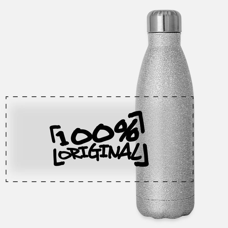 Dessin animé comique 100 % Original Gourde isotherme panoramique pailletée 500 ml