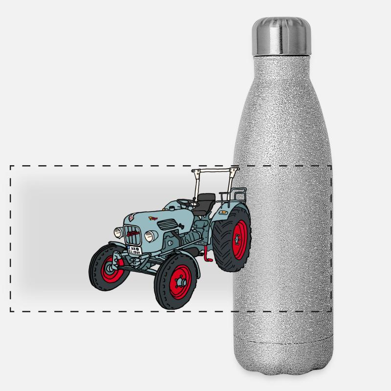Le rayé Gourde isotherme panoramique pailletée 500 ml
