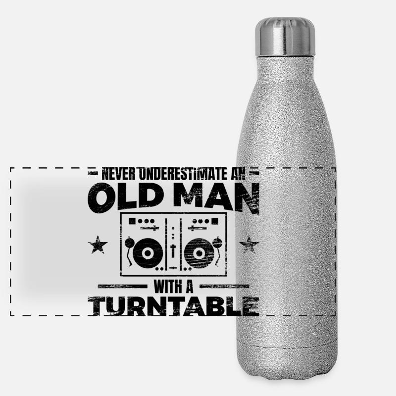 DJ Papa Panorama Glitzer Isolierflasche 500 ml