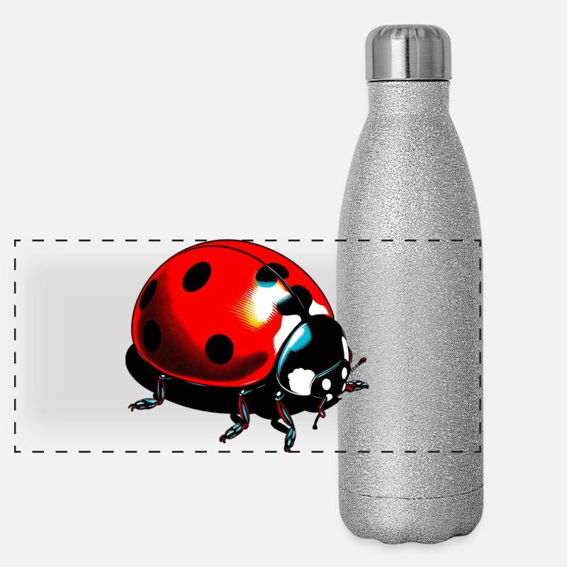 Coccinelle Gourde isotherme panoramique pailletée 500 ml