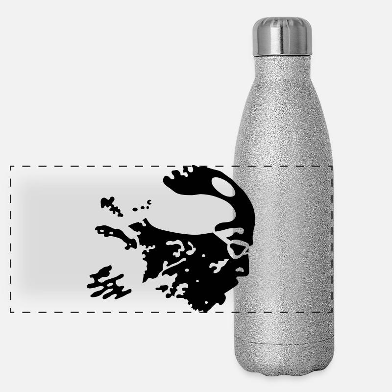 Swimmer Panoramic Glitter Thermal Bottle 500 ml