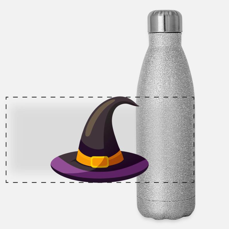Hexenhut Panorama Glitzer Isolierflasche 500 ml