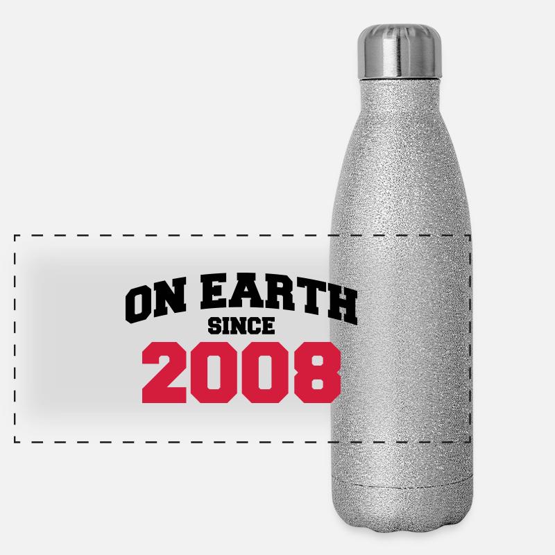 on earth 2008 Panoramic Glitter Thermal Bottle 500 ml