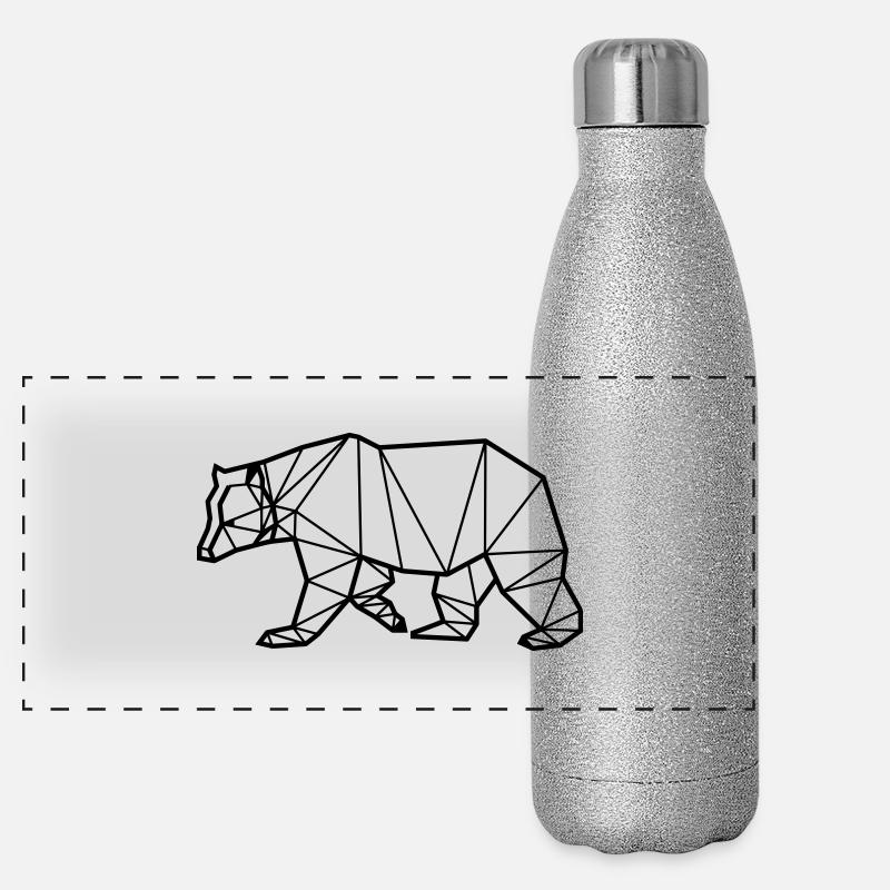 Black bear A/P Panoramic Glitter Thermal Bottle 500 ml