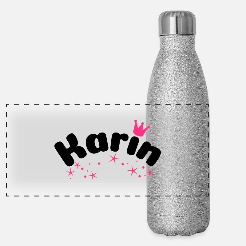 Karin Panorama Glitzer Isolierflasche 500 ml
