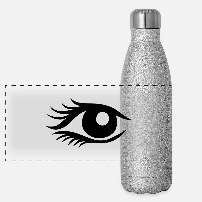 œil Gourde isotherme panoramique pailletée 500 ml