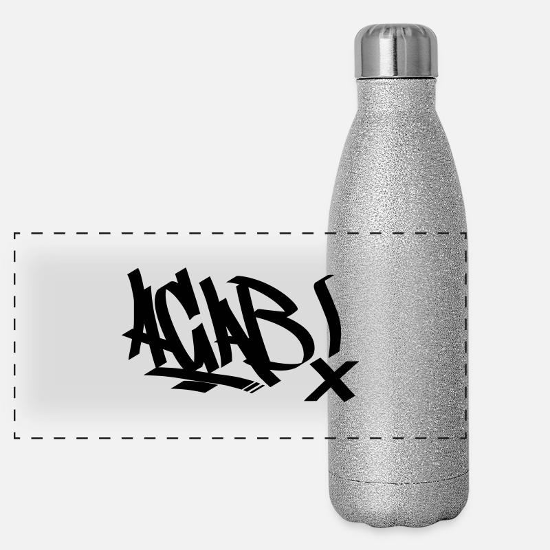 Acab Panorama Glitzer Isolierflasche 500 ml