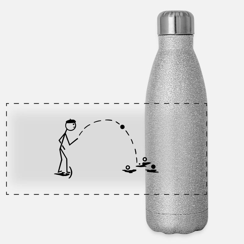 boule Panorama Glitzer Isolierflasche 500 ml