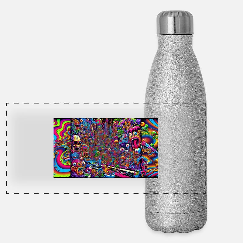 Malade Gourde isotherme panoramique pailletée 500 ml