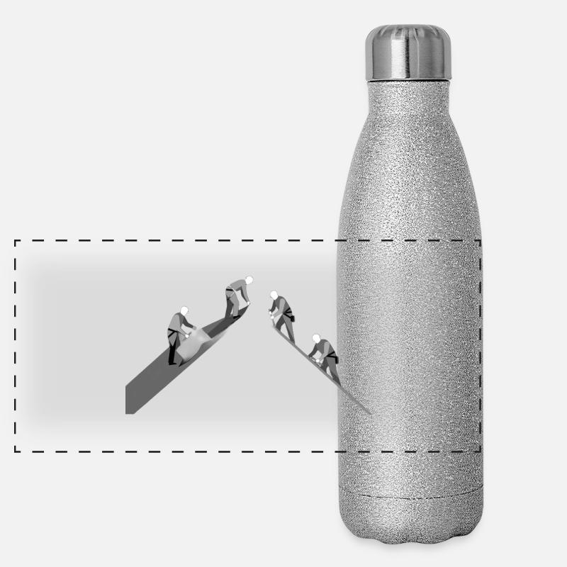 roofing roofing Panoramic Glitter Thermal Bottle 500 ml