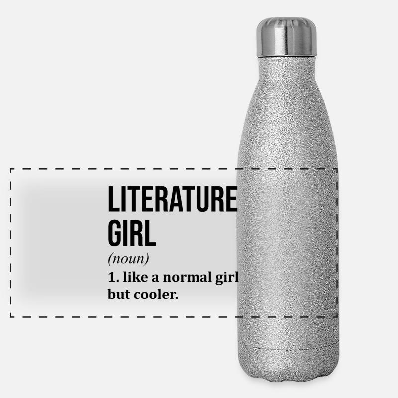littérature Gourde isotherme panoramique pailletée 500 ml