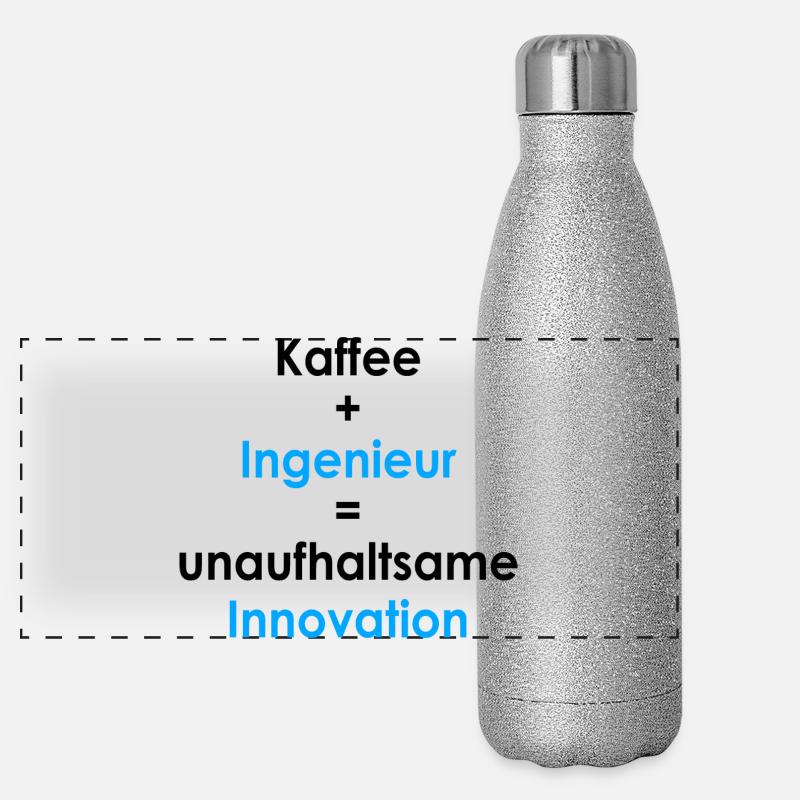 Kaffee gleich Innovation Panorama Glitzer Isolierflasche 500 ml