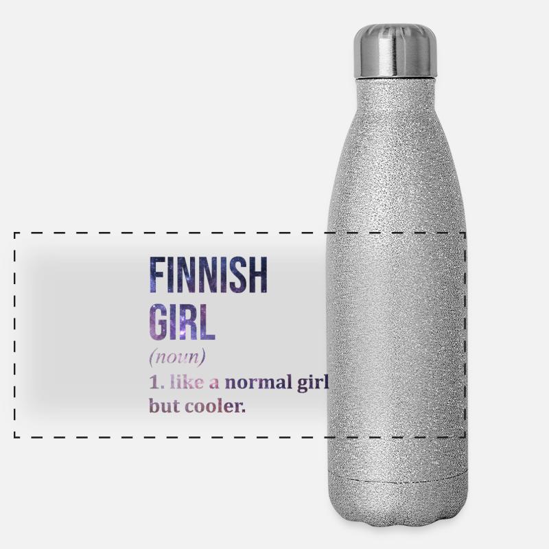 Finland Panoramic Glitter Thermal Bottle 500 ml