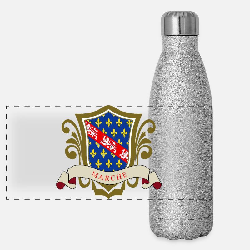 Marche Gourde isotherme panoramique pailletée 500 ml