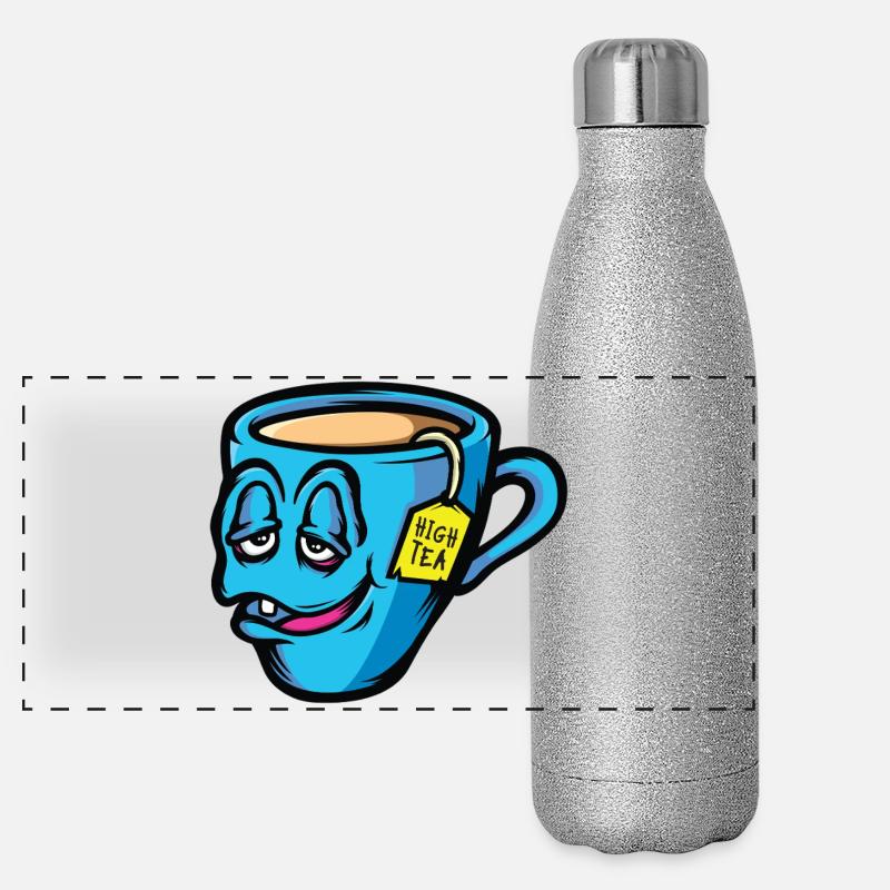 High Tea Panoramic Glitter Thermal Bottle 500 ml