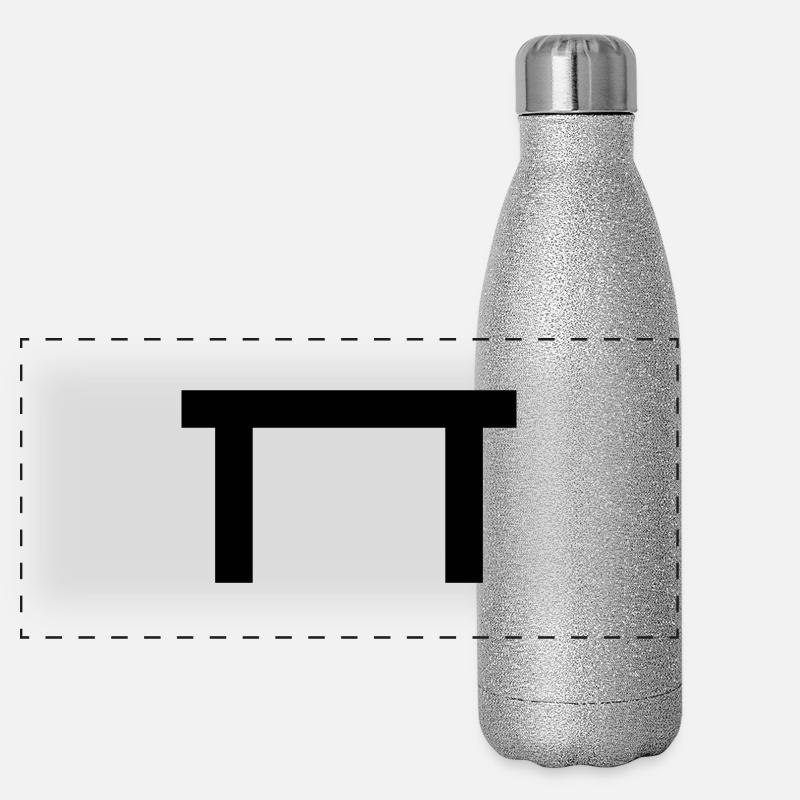 tisch Panorama Glitzer Isolierflasche 500 ml