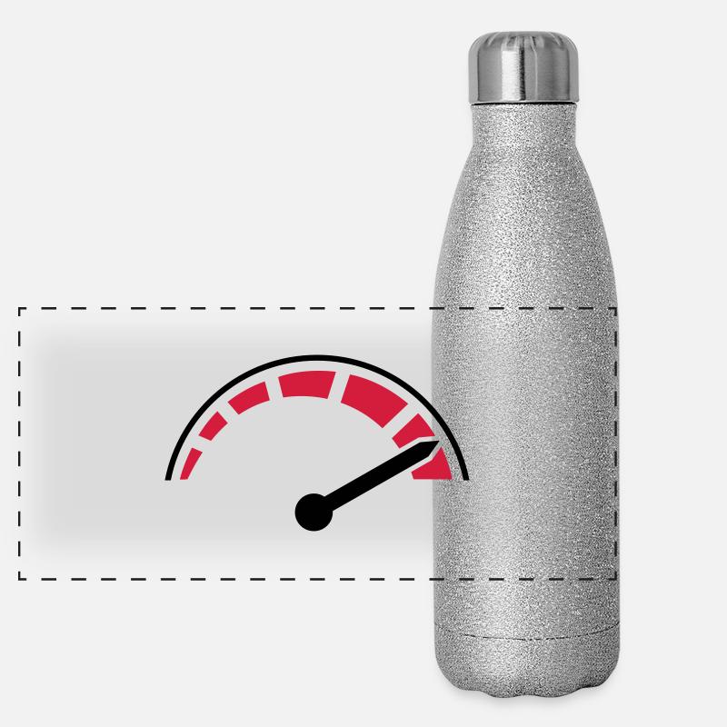 speed__f2 Panorama Glitzer Isolierflasche 500 ml