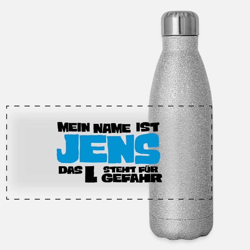 jens Panorama Glitzer Isolierflasche 500 ml