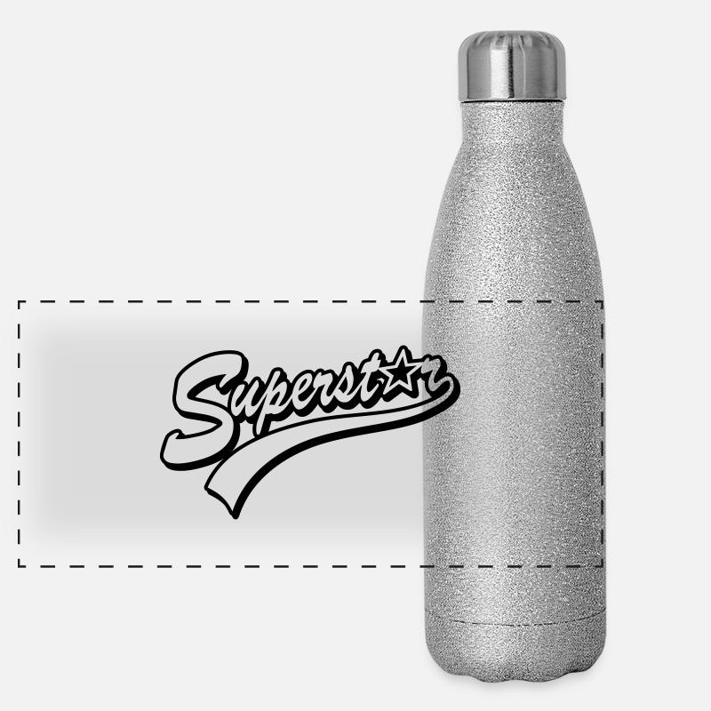 superstar Bouteille isotherme à paillettes