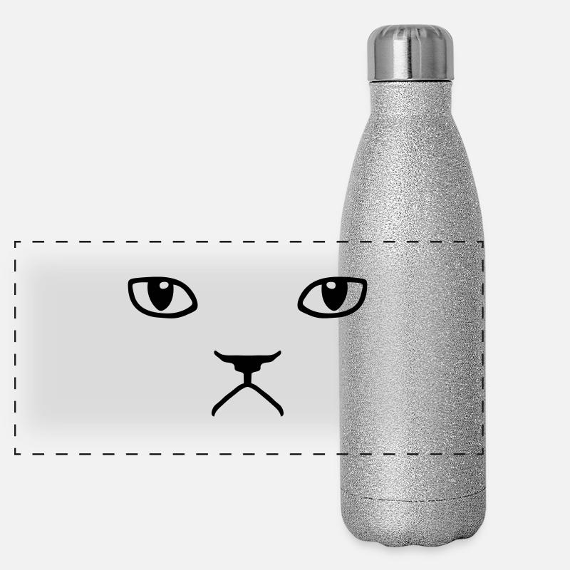 grumpy cat Panoramic Glitter Thermal Bottle 500 ml