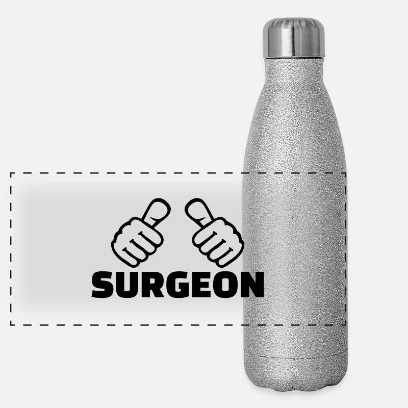 Chirurg Panorama Glitzer Isolierflasche 500 ml