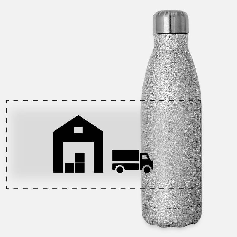 Logistique Gourde isotherme panoramique pailletée 500 ml